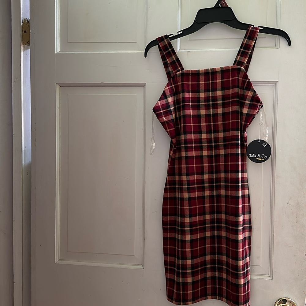 Jolie and Joy, Plaid Dress